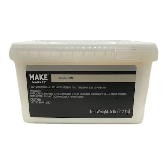 6 Pack: 5lb. Oatmeal Soap Base by Make Market®